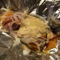 ととてひま74☆'s cooksnap of when they made 味噌マヨ＆チーズでこってり鮭のホイル焼き.