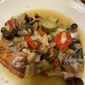 みみず◎'s cooksnap of when they made ホットクックで骨までOK塩鯖アヒージョ風.