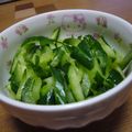 まなフィー's cooksnap of when they made １人１本食べれるきゅうりのサラダ♡簡単♡.
