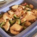 BellmanM's cooksnap of when they made 鶏むね肉とズッキーニの豆板醤炒め.