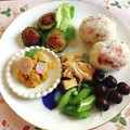 yesmama's cooksnap of when they made もやしと厚揚げの甘酢ごま和え.