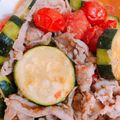 KAORULALA's cooksnap of when they made ズッキーニと豚バラのカレー炒め.