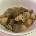 papikun's cooksnap of when they made しっかり味＊里芋と鶏肉とこんにゃくの煮物.