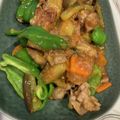 105♡'s cooksnap of when they made ナスとピーマンの豚バラみそ炒め.