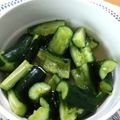 さつまいも♥️'s cooksnap of when they made たたききゅうりのナンプラー漬け.