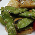 eyes_cook's cooksnap of when they made きぬさやとジャガイモのシャキシャキ炒め.