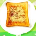 ふうはっちゃん's cooksnap of when they made ハニーきなこトースト.