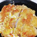 ☆★ケイト★☆'s cooksnap of when they made むね肉でヘルシーチキンカツ丼.