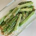 ムーミン027's cooksnap of when they made アスパラの胡麻マヨ和え.