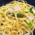 わーまめ's cooksnap of when they made アスパラとハムのパスタ.