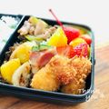 ねっちゃんっ's cooksnap of when they made お弁当にも❤ウズラ＆ウインナー串フライ♬.