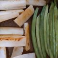 小５料理男子's cooksnap of when they made 長芋とインゲンのバター醤油炒め.