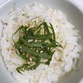 夕飯は６時です's cooksnap of when they made しらすと大葉のほかほかごはん.