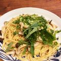 サラリーマンめし's cooksnap of when they made きのことベーコンの和風パスタ.