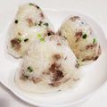 ねこのおかあさん☆'s cooksnap of when they made チャーシューおにぎり 超簡単 アレンジ.