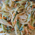 うめこちゃんち's cooksnap of when they made ごまマヨネーズの春雨サラダ.