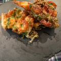 BOZ！'s cooksnap of when they made 豆苗とちくわのかき揚げ.