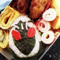 curisupin's cooksnap of when they made キャラ弁☆仮面ライダーフォーゼ.