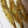 masae0608's cooksnap of when they made 揚げないシシャモのカレーフライ.