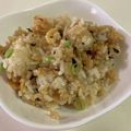 papikun's cooksnap of when they made 栄養満点！ひじきとしらすの和風炒飯.