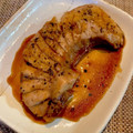 ★ぴーこ★'s cooksnap of when they made ハラモの黒胡椒焼き.