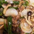 まーきゅ's cooksnap of when they made 牛肉とピーマンのオイスターソース炒め.