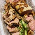 しましまもっぷ's cooksnap of when they made パルメザンクラストのマスタードポーク.