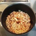 ゆか☆ぴ's cooksnap of when they made 簡単美味♪豚ともやしときのこのぽん酢炒め.