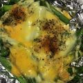 ひろふみくん's cooksnap of when they made 【糖質オフ】アスパラのマヨチーズ焼き.