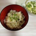 ポラリス管理栄養士's cooksnap of when they made ❇️甘ーっい新玉ねぎ❇️としめじのご飯.