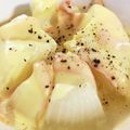 Yamato_o_o's cooksnap of when they made 新玉ねぎ丸ごとベーコンチーズ.