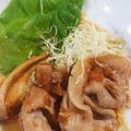 tomo10co's cooksnap of when they made 豚ロースの生姜焼き.