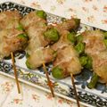 youtapapa's cooksnap of when they made 義母直伝☆簡単ししとう豚バラ串.