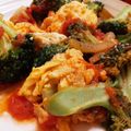 なつれおん's cooksnap of when they made トマトとブロッコリーのシンプル卵炒め.
