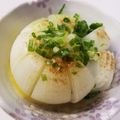 みんてあ's cooksnap of when they made ☆新玉ねぎの出汁醤油バターレンジ蒸し☆.