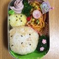 yuuminnn85's cooksnap of when they made すみっこぐらし★おにぎり キャラ弁に♡.