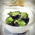 inyako's cooksnap of when they made ✿ほうれん草の海苔巻き＠ゴマ醤油ドレで✿.