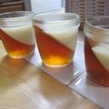 こずっぺ's cooksnap of when they made コーヒーゼリー&ミルクゼリー＊斜めゼリー.