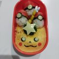 bosabossa's cooksnap of when they made 簡単☆キャラ弁♪ピカチュウ弁当.