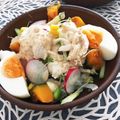 フジぽん's cooksnap of when they made フレッシュな夏野菜＆茹で鶏のサラダ.