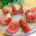 ルパンのかあさん☆彡's cooksnap of when they made トマトの塩胡椒がけ.