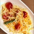 maezuchu's cooksnap of when they made タイ料理ソムタム！青パパイヤの辛いサラダ.