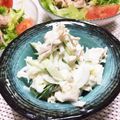 フジぽん's cooksnap of when they made 新玉ねぎとササミのサラダ♪.