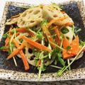 フジぽん's cooksnap of when they made 蓮根サラダ.