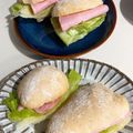 みーこさん☆'s cooksnap of when they made チャバッタ（チャバタ）イタリアの食事パン.
