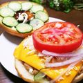 mami＊s's cooksnap of when they made 市販のハンバーガーで☆ハンバーガー屋さん.