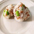 クック0J5BFJ☆'s cooksnap of when they made 枝豆と干し海老でおにぎり～.