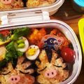 まにょろん's cooksnap of when they made キャラ弁☆ウリムーおにぎり（ポケモン）♪.
