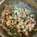 saki1010's cooksnap of when they made インドの味★ひよこ豆のヨーグルトサラダ.