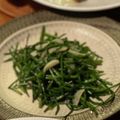 iluvnyizmtnk's cooksnap of when they made ぐるはす(水蓮菜)の炒め物.